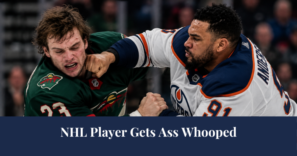 Ice Hockey Ass Whooping