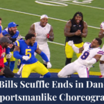 Rams-Bills Scuffle Ends in Dance-Off; NFL Suspends Left Tackle for “Unsportsmanlike Choreography” Rams-Bills Scuffle Ends in Dance-Off; NFL Suspends Left Tackle for “Unsportsmanlike Choreography”